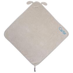 Stephen Joseph Gray Cotton Hooded Bath Towel 1 pc