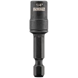 DEWALT Impact Ready 1/4 in. X 2-9/16 in. L Black Oxide Nut Driver 1 pc