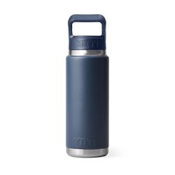 YETI Rambler 26 oz Navy BPA Free Bottle with Straw Cap