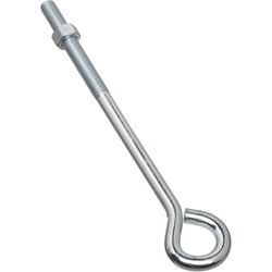 National Hardware 1/2 in. X 10 in. L Zinc-Plated Steel Eyebolt Nut Included