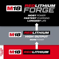 Milwaukee M18 REDLITHIUM 5 Ah Lithium-Ion Battery 10 pc