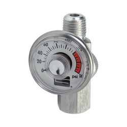 Tru-Flate Steel Air Line Regulator with Gauge 1/4 in. NPT 150 psi 1 pc
