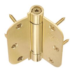 Ace 3.5 in. L Satin Brass Self Closing Hinge 1 pk