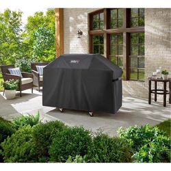 Weber Genesis and Genesis II 300 Series Black Grill Cover
