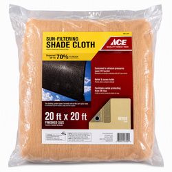 Ace 20 ft. W X 20 ft. L Polyethylene Shade Cloth Beige