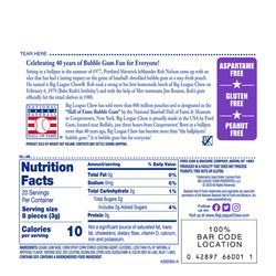 Big League Chew Grape Candy 2.12 oz