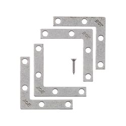 Ace 2 in. H X 2.75 in. W X 2 in. D Steel Flat Corner Brace