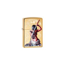 Zippo Gold Mazzi Lighter 1 pk
