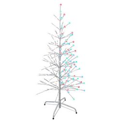 Celebrations LED Multi Birch 4 ft. Yard Decor