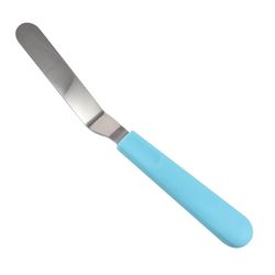 R&M International Corp Blue Stainless Steel Offset Spatula