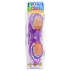 Stephen Joseph Purple Silicone Sparkle Goggles