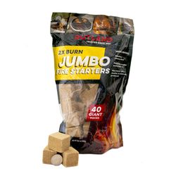 Rutland Safe Lite Wood Fire Starter 20 min 40 pc