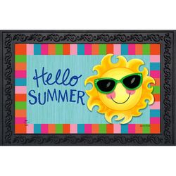 Briarwood Lane 30 in. W X 18 in. L Multi-Color Rubber Door Mat