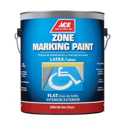 Ace Red Traffic Zone Marking Paint 1 gal