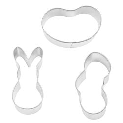 R&M International Silver Steel Cookie Cutter