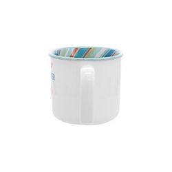 Pavilion Positively Pickled 18 oz Multicolored BPA Free Pickleball Mug