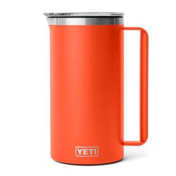 YETI Rambler 64 oz Papaya Pitcher Stainless Steel