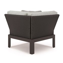 Signature Design by Ashley Beachloft Black Aluminum Frame Chair White
