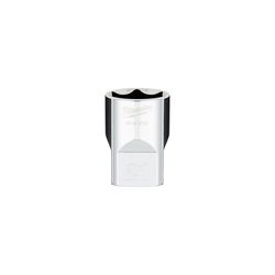 Milwaukee 21 mm X 1/2 in. drive Metric 6 Point Socket 1 pc