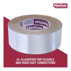 Nashua 1.89 in. W X 50.3 yd L Silver Foil Tape