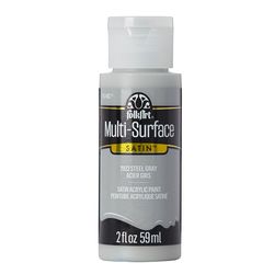 FolkArt Satin Steel Gray Hobby Paint 2 oz