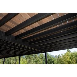 Fortress Building Products Evolution 144 in. L X 8 in. W Metal Black Sand S-Ledger 1 pk