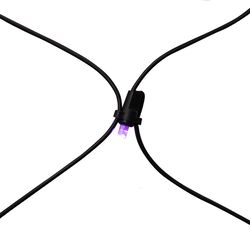 Celebrations Orange/Purple 100 ct LED Net Lights