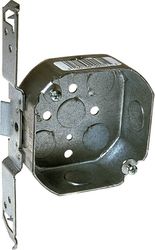 Raco Old Work 15.5 cu in Octagon Steel 1 gang Junction Box Silver