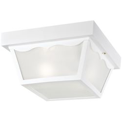 Westinghouse Matte White Switch Incandescent Light Fixture