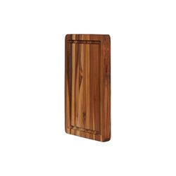 TeakHaus 14 in. L X 10 in. W X 1 in. Teak Wood Cutting Board