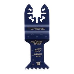 Norske Uni-Fit 1-1/4 in. Bi-Metal Japanese Tooth Oscillating Blade Hardwood 1 each