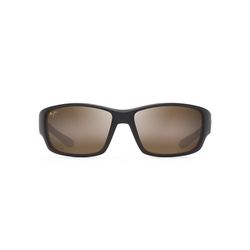 Maui Jim Local Kine Sunglasses Men's Mtt Dark Trans Brown/Tan/Cream Frame HCL Bronze Lens Polarized