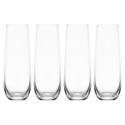 Lifetime Brands Mikasa 9.5 oz Clear Glass Lana Flute Glass