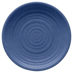 TarHong Blue Bamboo/Fiber Artisan Dinner Plate 1 each