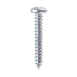 HILLMAN No. 4 Ga. X 3/4 in. L Phillips Pan Head Sheet Metal Screws 100 pk