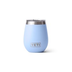 YETI Rambler 10 oz Big Sky Blue BPA Free Wine Tumbler with MagSlider Lid