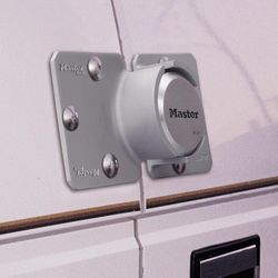 Master Lock Magnum 2-7/8 in. W X 9-1/16 in. L Steel 5-Pin Cylinder Hidden Shackle Padlock