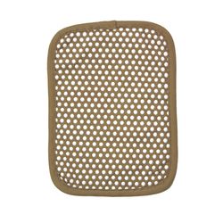 Ritz Royale Mocha Cotton/Silicone Pot Holder