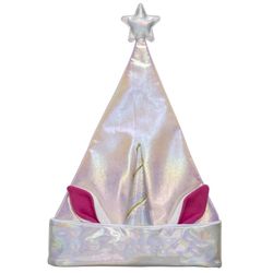 Dyno 17 in. Unicorn Santa Hat 1 pk