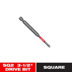 Diablo Square #2 X 3-1/2 in. L SQ2 Driver Bit Black Oxide 1 pc