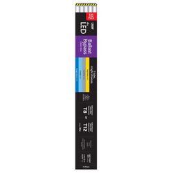 Feit Linear Adjustable White 48 in. Bi-Pin T8 LED Tube 32 Watt Equivalence 10 pk