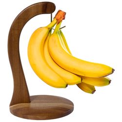 Totally Bamboo Acacia Wood Banana Holder 4.4 lb. cap.