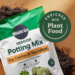 Miracle-Gro Cacti, Citrus and Palm Potting Mix 8 qt