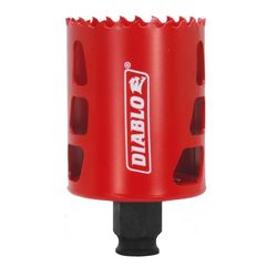 Diablo Snap-Lock Plus 2-1/8 in. Bi-Metal 2-3/8 in. L Hole Saw Arbor Included