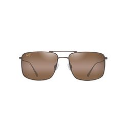 Maui Jim Aeko Sunglasses Men's Satin Sepia Frame HCL Bronze Lens Polarized