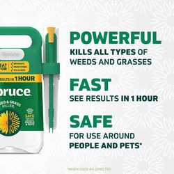 Spruce Snap & Spray Powered Weed and Grass Killer RTU Liquid 64 fl. oz.