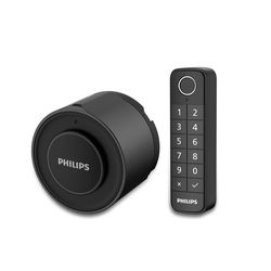 Philips Home Access Matte Black Electronic Touch Pad Entry Deadbolt Electronic Keypad Smart Lock
