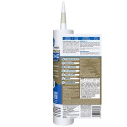 GE Advanced Almond Silicone 2 Window and Door Caulk Sealant 10.1 oz