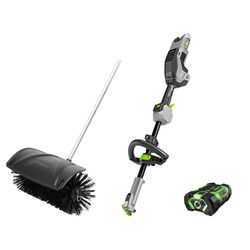 EGO Power+ Multi-Head System Power Head Tool PH1420 w/ Bristle Brush BBA2100 & 2.5Ah Battery