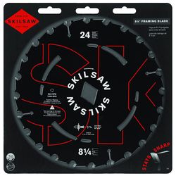 SKIL 8-1/4 in. D X 13/16 in. Carbide Tipped Steel Circular Saw Blade 24 teeth 1 pc
